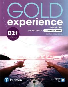 Gold Experience 2nd B2+ Student's Book. Autor: Walsh Clare, Warwick Lindsay. Multiszop.pl Okładka książki Gold Experience 2nd B2+ Student's Book