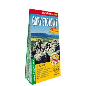 Okładka książki Góry Stołowe laminowana mapa turystyczna 1:60 000