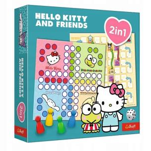 Opakowanie Gra 2w1 Chińczyk węże i Drabiny Hello Kitty 02896