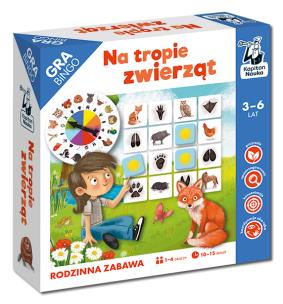 Opakowanie Gra Bingo Na tropie zwierząt