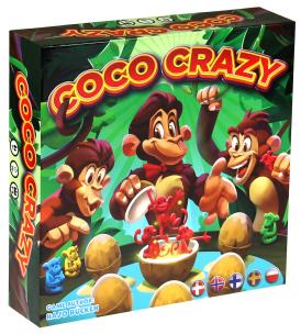 Gra Coco Crazy edycja polska. Wydawca: G3. Multiszop.pl Opakowanie Gra Coco Crazy edycja polska