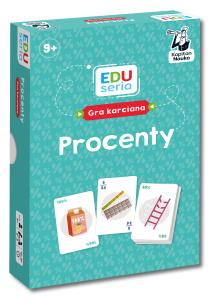 Okładka książki Gra karciana EDUseria Procenty