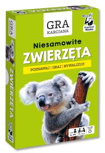 Opakowanie Gra karciana Niesamowite zwierzęta Kapitan Nauka