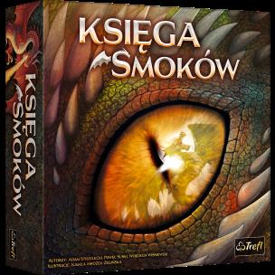 Gra Księga Smoków. Autor: Strzelecki Adam, Suski Paweł, Wiśniewski Wojciech. Multiszop.pl Okładka książki Gra Księga Smoków