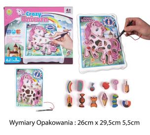 Gra magnetyczna Jednorożec. Wydawca: Norimpex. Multiszop.pl Opakowanie Gra magnetyczna Jednorożec