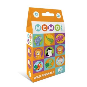 Opakowanie Gra Memo Dzikie zwierzeta