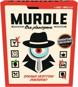 Gra Murdle. Wydawca: Goliath. Multiszop.pl Opakowanie Gra Murdle