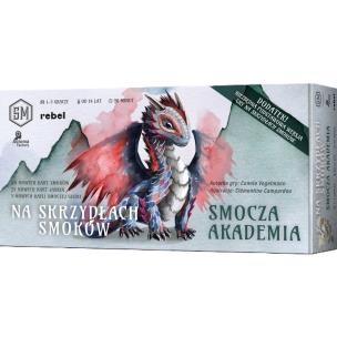 Gra Na skrzydłach smoków: Smocza akademia. Wydawca: Rebel. Multiszop.pl Opakowanie Gra Na skrzydłach smoków: Smocza akademia
