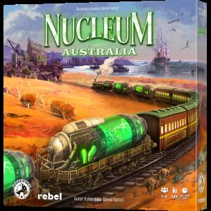 Gra Nucleum: Australia. Wydawca: Rebel. Multiszop.pl Opakowanie Gra Nucleum: Australia