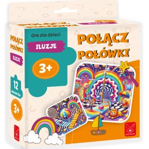 Opakowanie Gra Połącz Połówki Iluzje