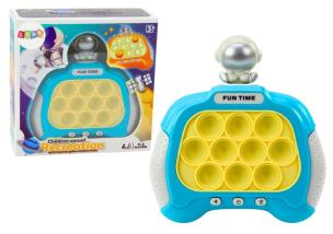 Gra Pop-It Wac A mole kosmonauta światło dźwięk. Wydawca: Leantoys. Multiszop.pl Opakowanie Gra Pop-It Wac A mole kosmonauta światło dźwięk