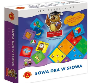 Okładka książki Gra - Sowa gra w słowa ALEX