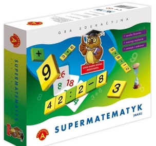 Opakowanie Gra - Supermatematyk Maxi ALEX