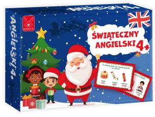 Gra Świąteczny Angielski 4+. Wydawca: Kangur. Multiszop.pl Opakowanie Gra Świąteczny Angielski 4+