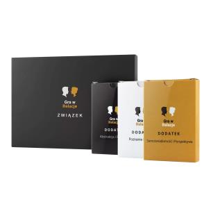 Opakowanie Gra w Relacje + komplet dodatków