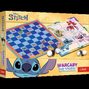 Opakowanie Gra Warcaby i Młynek Lilo and Stitch 02799