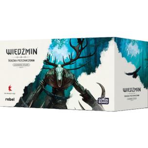 Gra Wiedźmin dodatek : Ścieżka Przeznaczenia - Legendarne potwory. Wydawca: Rebel. Multiszop.pl Opakowanie Gra Wiedźmin dodatek : Ścieżka Przeznaczenia - Legendarne potwory