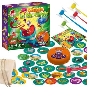 Opakowanie Gra z dźwiękiem. Chaos w dżungli