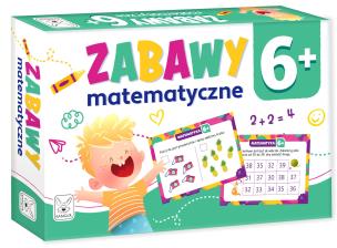 Gra Zabawy Matematyczne 6+. Wydawca: Kangur. Multiszop.pl Opakowanie Gra Zabawy Matematyczne 6+