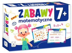 Gra Zabawy Matematyczne 7+. Wydawca: Kangur. Multiszop.pl Opakowanie Gra Zabawy Matematyczne 7+