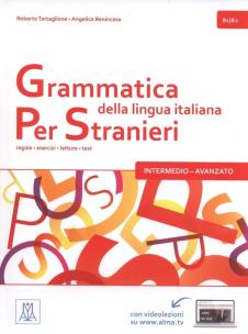 Okładka książki Grammatica italiana per stranieri intermedio-avanzato B1/B2