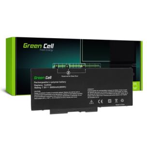 Okładka książki GREEN CELL BATERIA DE128 93FTF GJKNX DO DELL LATITUDE 5280 5480 5490 5580 5590 PRECISION 3520 3530 8900MAH 7.4V/7.6V