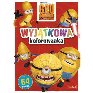 Okładka książki Gru i Minionki Pod przykrywką Wyjątkowa kolorowanka