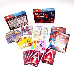Grupy Krwi. Wydawca: Science Boards. Multiszop.pl Opakowanie Grupy Krwi
