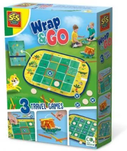Gry podróżne Wrap&Go 3w1. Wydawca: SES. Multiszop.pl Opakowanie Gry podróżne Wrap&Go 3w1