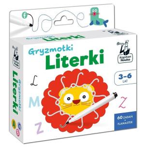 Okładka książki Gryzmołki. Literki