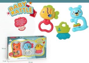 Opakowanie Grzechotka 3szt