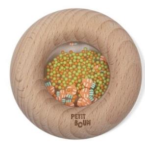 Opakowanie Grzechotka drewniana sensoryczna marchewki