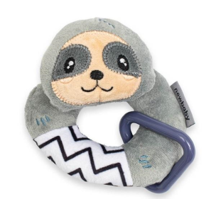 Grzechotka New Baby Sloth. Wydawca: Baby Mix. Multiszop.pl Opakowanie Grzechotka New Baby Sloth