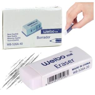 Opakowanie Gumka do mazania biała 3,5cm (40szt)