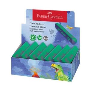 Gumka do ścierania Dust Free Dinozaur (15szt). Wydawca: Faber Castell. Multiszop.pl Opakowanie Gumka do ścierania Dust Free Dinozaur (15szt)