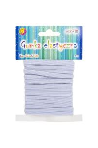 Opakowanie Gumka elastyczna biała 5mmx5m