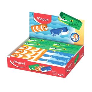 Opakowanie Gumka Playful zwierzątka (20szt) MAPED