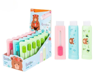 Gumka wysuwana Jungoo (18szt) DELI. Wydawca: DELI. Multiszop.pl Opakowanie Gumka wysuwana Jungoo (18szt) DELI