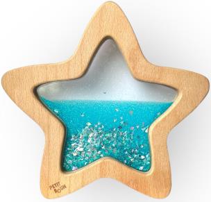 Opakowanie Gwiazda sensoryczna blue świecąca w ciemności