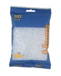 Opakowanie Hama Midi Koraliki w woreczku 3000 bezbarwne