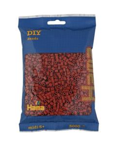 Opakowanie Hama Midi Koraliki w woreczku 3000 ceglaste