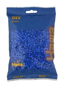 Opakowanie Hama Midi Koraliki w woreczku 3000 granatowe