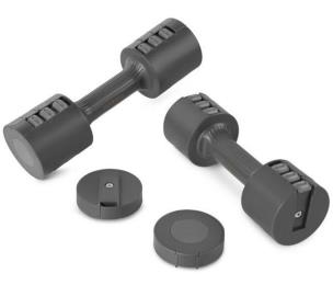 Opakowanie Hantle rugulowane 2x2,5kg