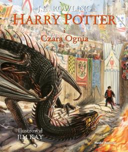Harry Potter i Czara Ognia (wydanie ilustrowane). Autor: J. K. Rowling. Multiszop.pl Okładka książki Harry Potter i Czara Ognia (wydanie ilustrowane)