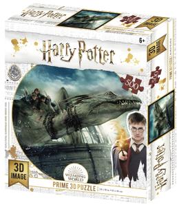 Opakowanie Harry Potter: Magiczne puzzle - Ucieczka z Gringotta (500 elementów)