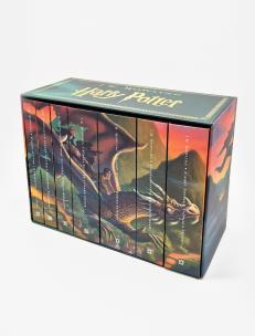 Harry Potter - siedmiopak, wydanie jubileuszowe. Autor: J. K. Rowling, Mary GrandPre. Multiszop.pl Okładka książki Harry Potter - siedmiopak, wydanie jubileuszowe