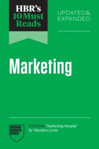 Okładka książki HBR's 10 Must Reads on Marketing
