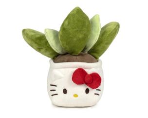 Hello Kitty - plusz Doniczka liście 20cm. Wydawca: EPEE. Multiszop.pl Opakowanie Hello Kitty - plusz Doniczka liście 20cm