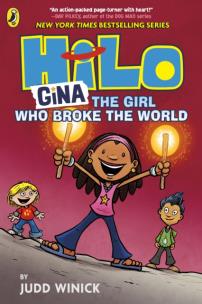 Okładka książki Hilo. Gina The Girl Who Broke the World