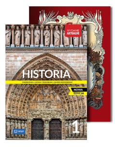 Okładka książki Historia LO 1 podręcznik ZR + Antologia komiksu...